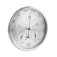 thumbnail image 1 of Elodie 3 in 1 Barometer Wall Hanging Thermometer Accurate Temperature Measurement for Silver, 1 of 8