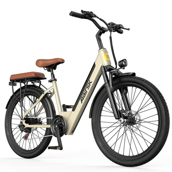 Unibike 250W Electric Bike for Adults, 36V 13AH Removeable Battery, 26'' City Bicycle, 15MPH Commuter Women Ebike