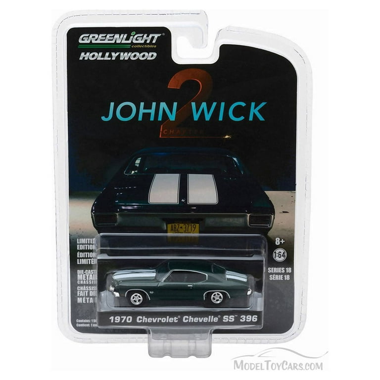 John Wick 劇中車ミニカー 2台セット 1968 Dodge Charger R T Black John Wick 2014 Movie Pop Culture 2025