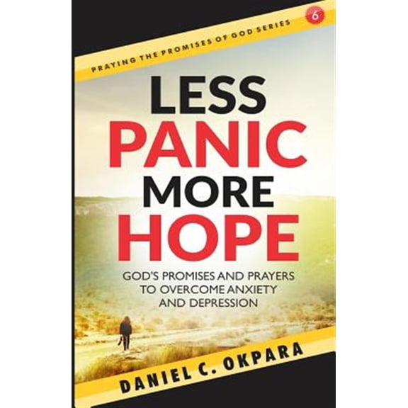 Pre-Owned Less Panic, More Hope: God's Promises and Prayers to Overcome Fear, Anxiety, and Depression - (Paperback) by Daniel C Okpara