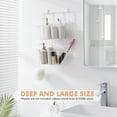 thumbnail image 5 of Large Grid Wall Baskets Cups, 6PC Gridwall Accessories Set Hanging Shelf Basket Bins Organizer, 5 of 7