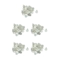 thumbnail image 1 of kurtrusly Ensemble de 50 Pendentifs de Collier Cabochon Rond Argent Blanc 43x22mm 5Set, 1 of 6