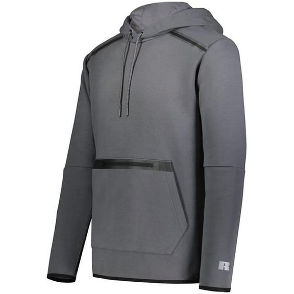 Russell R23TFM.SHL.S Legend Tech Fleece Hoodie, Stealth - Small