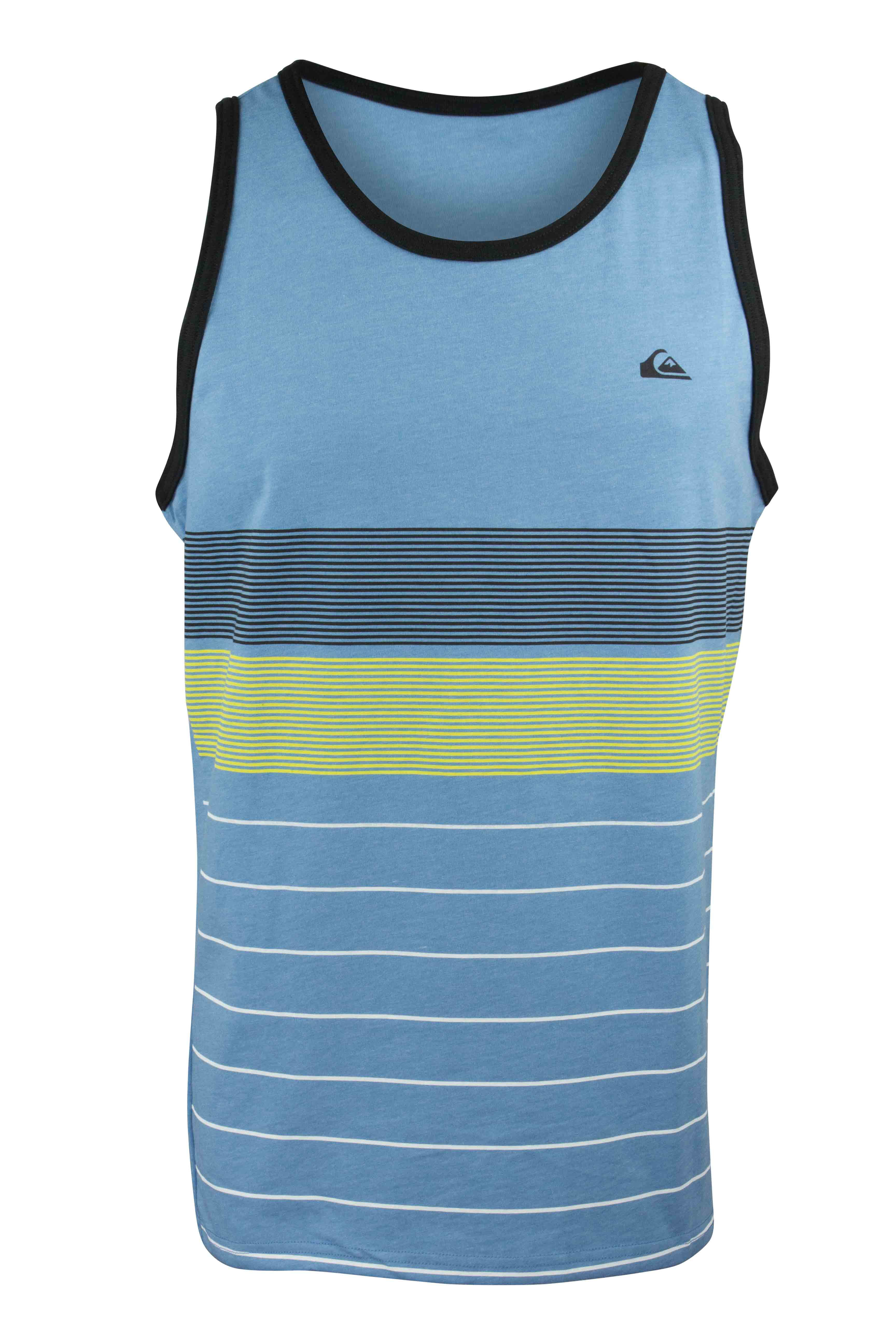 Quiksilver Mens Lido Deck Tank Top Shirt Sky Blue