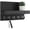 Black, variant on Key Holder for Wall, Decorative Key and Mail Holder with Shelf Has Large Hooks for Bags, Coats, Umbrella–Paulownia Wood Key Hanger with Mounting Hardware (9.8”W x 6.7”H x 4.2”D)