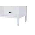 thumbnail image 4 of Elegant Lighting VF29654WH Blakely 54" Free Standing Single Basin Vanity Set - White, 4 of 7