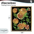 thumbnail image 4 of Stupell Industries Farmhouse Grapefruit & Ferns Medley Gold Floating Frame Canvas Art, 25 x 31, by Susan Lugar, 4 of 8