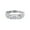 Silver, variant on Grofry Women Ring Adjustable Size Opening Wedding Band Cubic Zirconia Inlaid Engagement Jewelry Finger Band