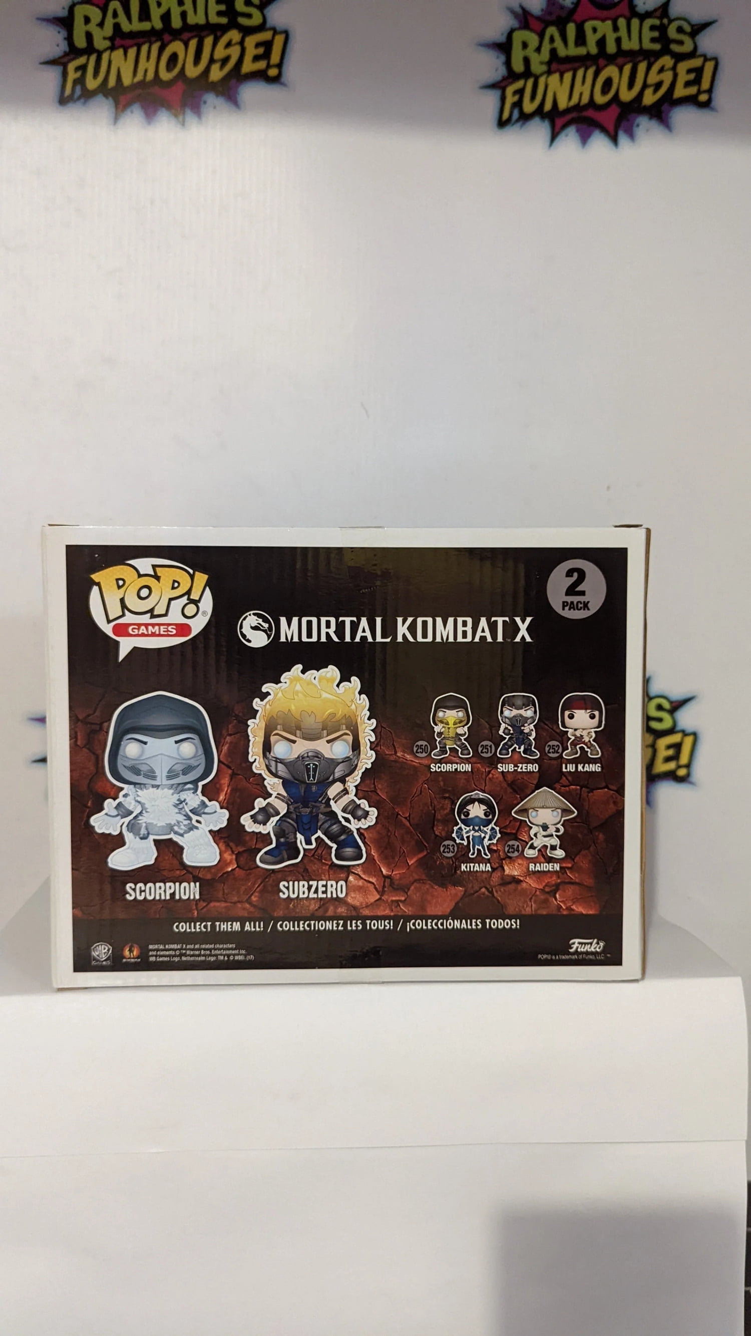 Funko Mortal Kombat POP! Games Scorpion & Sub-Zero Vinyl Figure 2-Pack