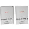 2 x Dolce & Gabbana The One Sport, Travel Size Vials, .06 Oz Each