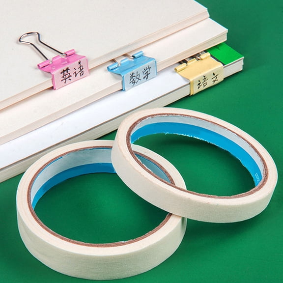 PTOOTP White Painter's Tape 4 Rolls - , Multi-Purpose Masking Tape for Painting, Crafting, and Home Projects