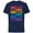 Navy, variant on Marvel Logo Print Pride - Short Sleeve Cotton T-Shirt for Adults - Customized-Black