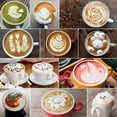 thumbnail image 4 of ZHUYING Milk Frothing Pitcher 350ml Steaming Pitchers Stainless Steel Milk/Coffee/Cappuccino/Latte Art Barista Steam Pitchers Milk Jug Cup with Art Pen,12oz, 4 of 6