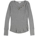 thumbnail image 5 of P.J. Salvage Womens Ultra Soft Rounded Hem Pajama Sleep T-shirt, Grey, Small, 5 of 5