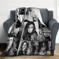 thumbnail image 4 of Sexy #1 Emily Blunt Blanket Super Soft Throw Blanket Silky Flannel Lightweight for Sofa, Bed Blanket All Season Use 40""*50"" （100 * 130cm）, Style, 4 of 6