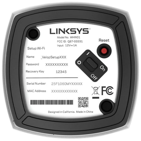 Linksys - Velop AC2600 Dual-Band Mesh Wi-Fi 5 System (2 Pack) - White