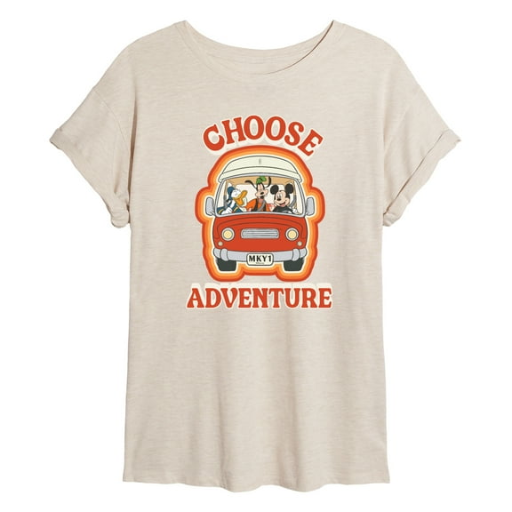 Disney - Choose Adventure - Women's Oversized T-Shirt