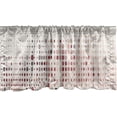thumbnail image 5 of Polka Dot Window Valance Pack of 2, Surreal Composition of Dreamy Spots Art Modern Pastel Abstract Rounds, Rod Pocket Curtain Valances Kitchen Bedroom, 42" X 12",Blush Lilac and Eggshell, 5 of 5