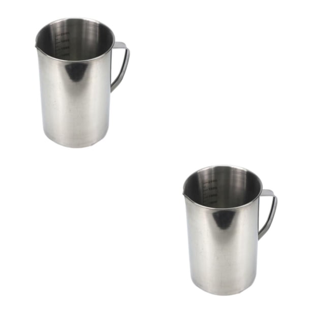 Taza medidora de Acero inoxidable Advancent 2000ML 2Conjunto