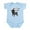 Sky Blue, variant on CafePress - Bewitched Black Pug Infant Bodysuit - Baby Light Bodysuit, Size Newborn - 24 Months