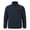 Blue, variant on YOUTHUP Men's Full-Zip Fleece Jacket Classic Straight Fit Stand Collar Warm Winter Coat Outdoor Casual Layering Outerwear