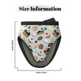 thumbnail image 4 of Donut cake Print Oven Mitts Heat Resistant - Soft Lining Silicone Mini Oven Mitts with HangingLoop, Kitchen Oven Gloves Heat Resistant 500℉ for Cooking Baking Microwave, 4 of 7