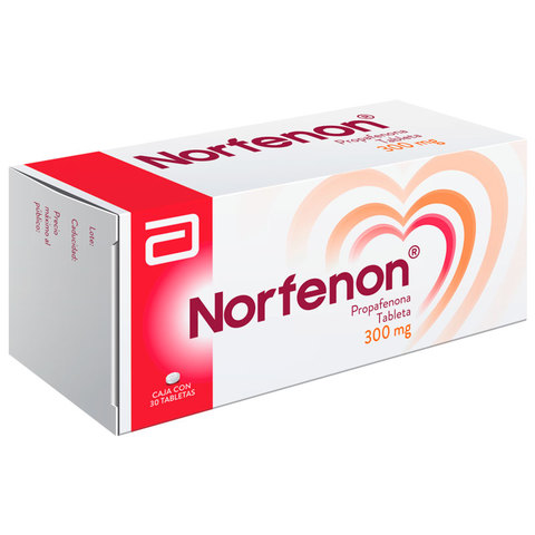 Norfenon 300 mg 30 tabletas