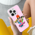 thumbnail image 5 of Mobile phone case for Apple IPHONE 15 PLUS original and officially Licensed The Powerpuff Girls pattern The Powerpuff Girls 029 optimally adapted to the shape of the mobile phone, case made of TPU, 5 of 5