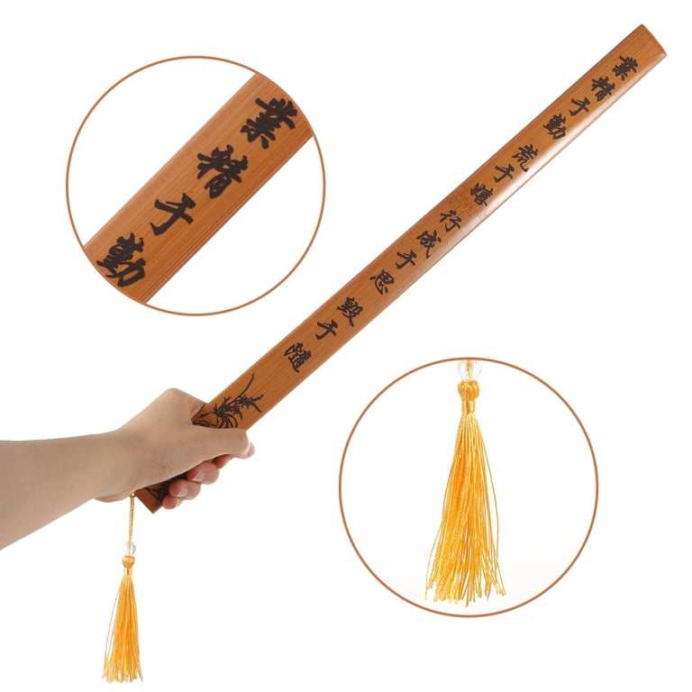 Bamboo Whip Stick Chinese Style Spanking Clapper Vintage Bamboo Stick Craft