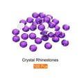 thumbnail image 3 of Flat Back Round Acrylic Rhinestones,10mm Purple Flatback Crystal Rhinestones for Crafts Clothes Shoes DIY 100Pcs, 3 of 6