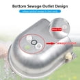 thumbnail image 2 of Stainless Steel Automatic Waterer Pet Livestock Tool Animals Water Bowl with Floating Ball for Cattle, 2 of 8