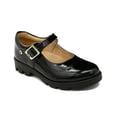 thumbnail image 4 of Zapatos Escolar Dogi Dama Charol Negro Antiderrapante 22-26 negro 23.5, 4 of 6
