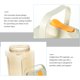 thumbnail image 3 of Dispensador de bebidas reutilizable para refrigerador, dispensador de jugo, leche, té, recipiente con grifo, 3 of 5