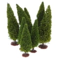 thumbnail image 1 of 12 piezas de juguetes de árbol de carretera en miniatura, decoración de árbol de paisaje, adornos de árbol de mesa de arena, modelos de árboles de calle en miniatura para micropaisaje., 1 of 7