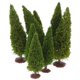 thumbnail image 1 of 12 piezas de juguetes de árbol de carretera en miniatura, decoración de árbol de paisaje, adornos de árbol de mesa de arena, modelos de árboles de calle en miniatura para micropaisaje., 1 of 7
