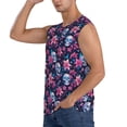 thumbnail image 3 of Pofeuu funny Skull daisy flower Print Men's Muscle T-Shirt, Sleeveless, Muscle Tank, Classic Muscle Tee Top For Men Casual Sleeveless Muscle T-Shirt Trendy Clothes-Medium, 3 of 7