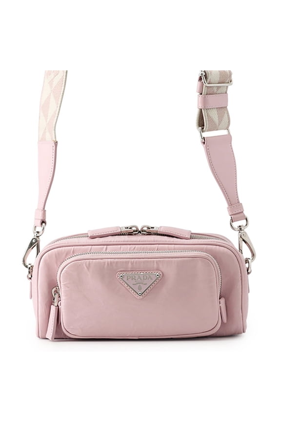Pre-Owned Prada Shoulder Bag Nappa Leather 1BH198 PRADA Handbag Women's