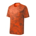 thumbnail image 1 of Gravity Threads CamoHex T-Shirt à Manches Courtes - Orange Néon - Moyen, 1 of 1