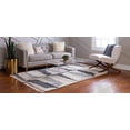 thumbnail image 3 of Rugs.com Athena Shag Collection Rug – 8' x 10' Gray Shag Rug Perfect For Living Rooms, Large Dining Rooms, Open Floorplans, 3 of 9