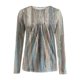 thumbnail image 5 of ICHUANYI Liquidación Moda Mujer Impreso Camiseta Suelta Manga Larga Blusa Cuello Redondo Casual Tops ICHUANYI WER202308173562, 5 of 5