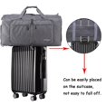 thumbnail image 3 of Bolsa de viaje Woogwin, grande, impermeable, 60 L, gris, 3 of 7
