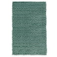thumbnail image 3 of Microdry High Low Chenille Memory Foam Bath Mat, 21" x 34", Aqua, 3 of 7