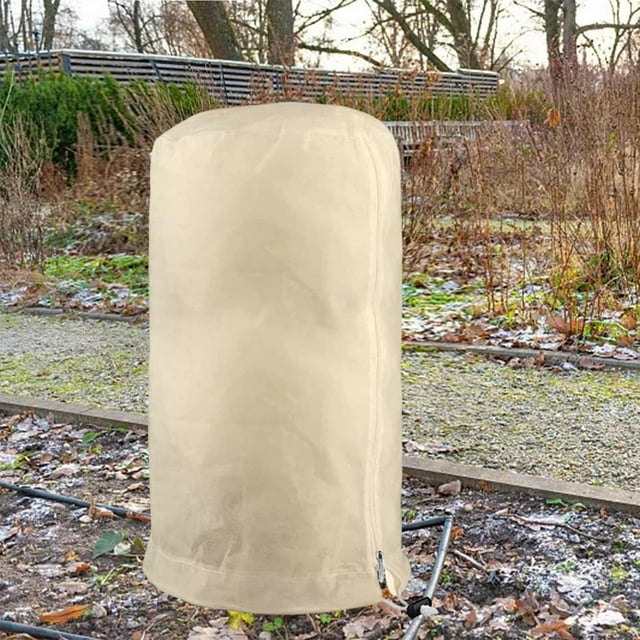 Cubierta Paño de protección contra heladas Bolsa protectora de protección contra heladas Chaqueta de arbustos Manta de escarcha para Beige 120cmx180cm Macarena Cubierta de protección contra heladas