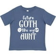 thumbnail image 3 of Inktastic Future Goth Like My Aunt with Skulls Boys or Girls Toddler T-Shirt, 3 of 5