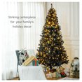 thumbnail image 4 of 7.5ft Pre-Lit Artificial Christmas Tree - 500 Warm White LED Lights - Realistic Branches - Holiday Decor - Indoor Use, 4 of 8
