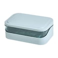 thumbnail image 1 of Plastic Soap Case Soap Holder Dormitory Soap Box Large Soap Dish Toilet Storage, 1 of 8