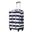 thumbnail image 2 of Easygdp Anchors Print Elastic and Washable Suitcase Protective Cover with Hidden Zipper Fits 18-32 inch Luggage -Medium, 2 of 9