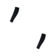 thumbnail image 1 of Qarigey Calentadores de piernas Alargar Compresión Calcetines de ciclismo Rodilla Mangas de pantorrilla Adelgazamiento Brace Modelado Medias Negro 2piezas, 1 of 6