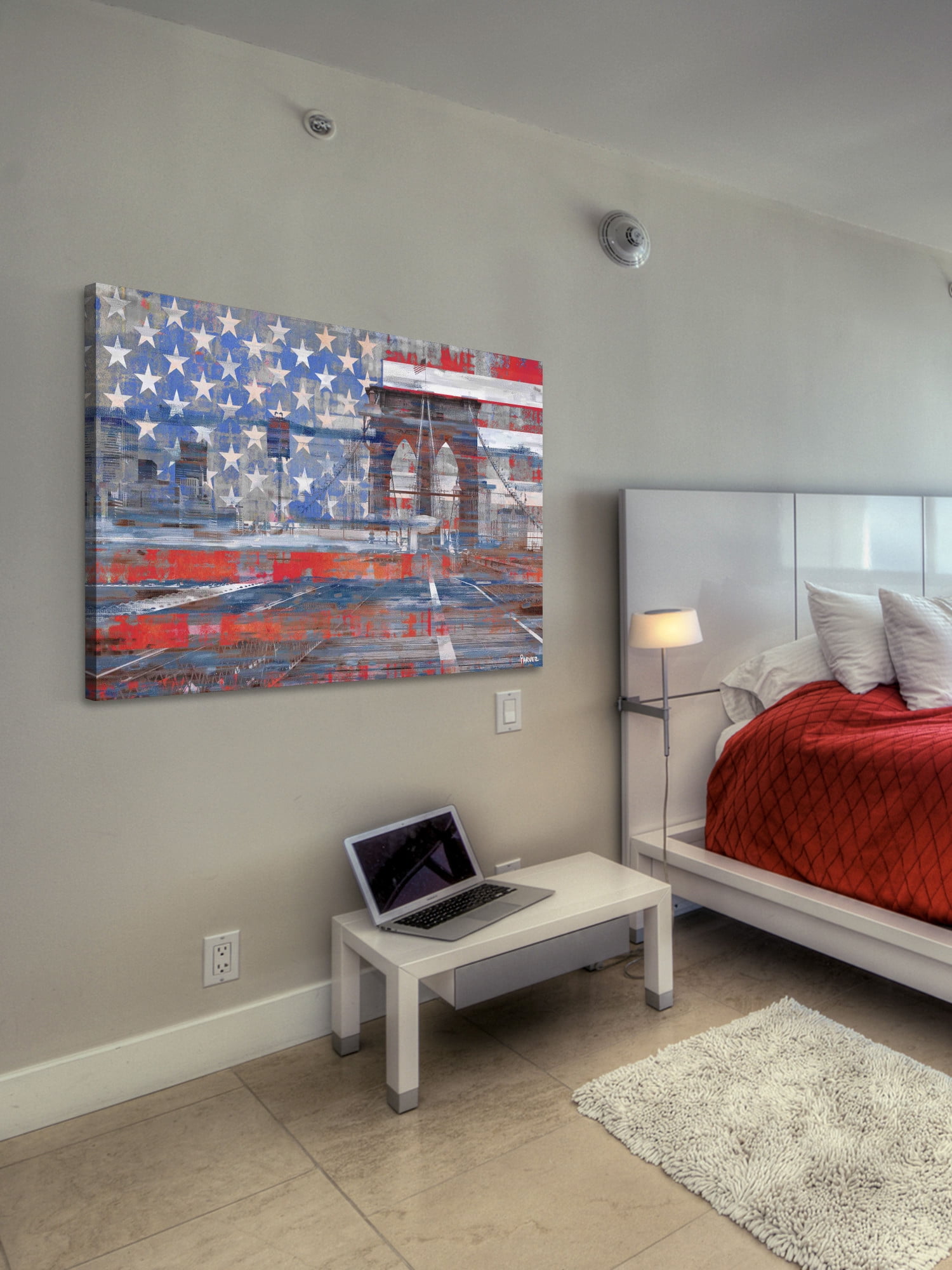 "Patriotism" Print on Canvas