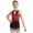 Red, variant on TSSOE Kids Girls Latin Modern Jazz Dance Dress Sequins Tassel Tuxedo Ballroom Costume Dancewear Red 6